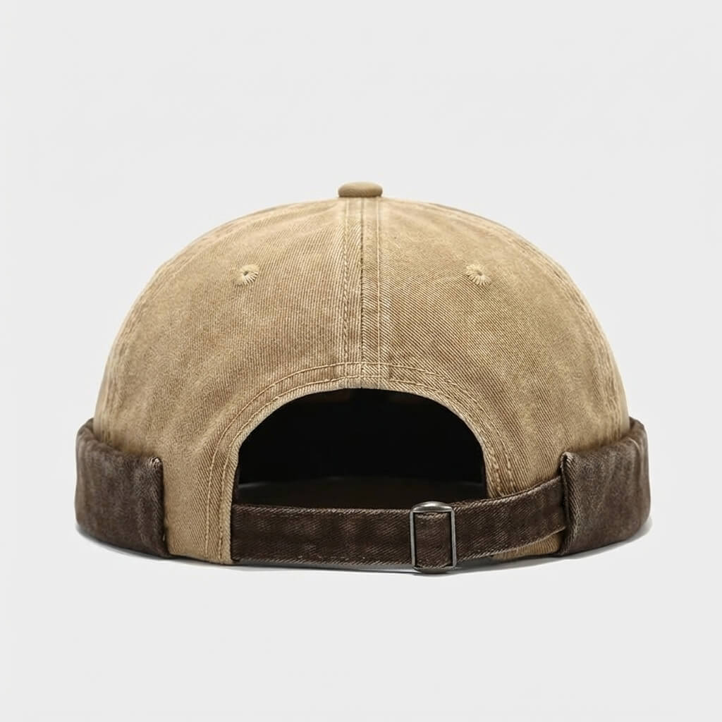 The Two-Tone Washed Docker Cap