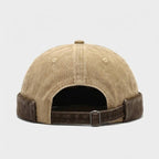 The Two-Tone Washed Docker Cap