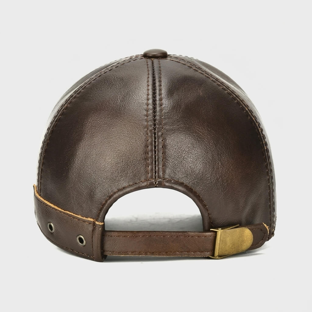 The Dispatch Leather Cap