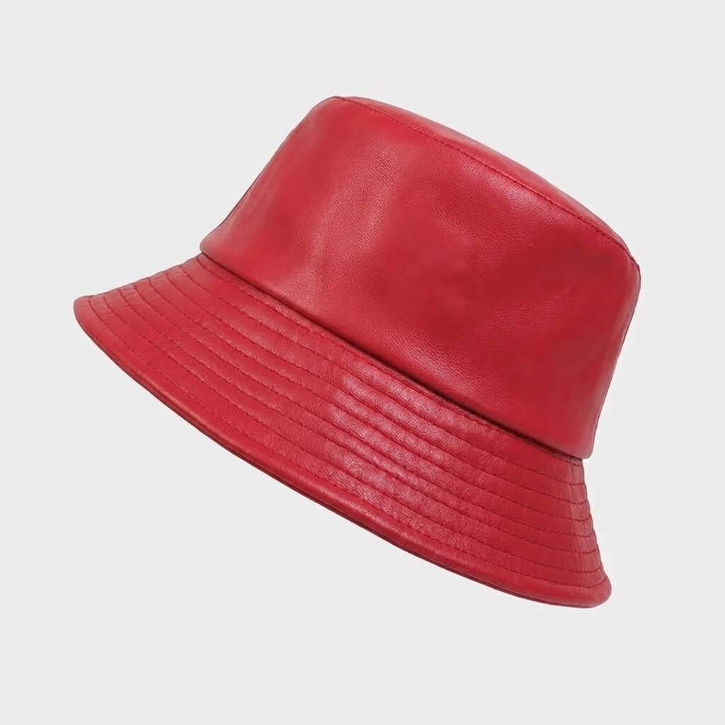 The Leather Bucket Hat