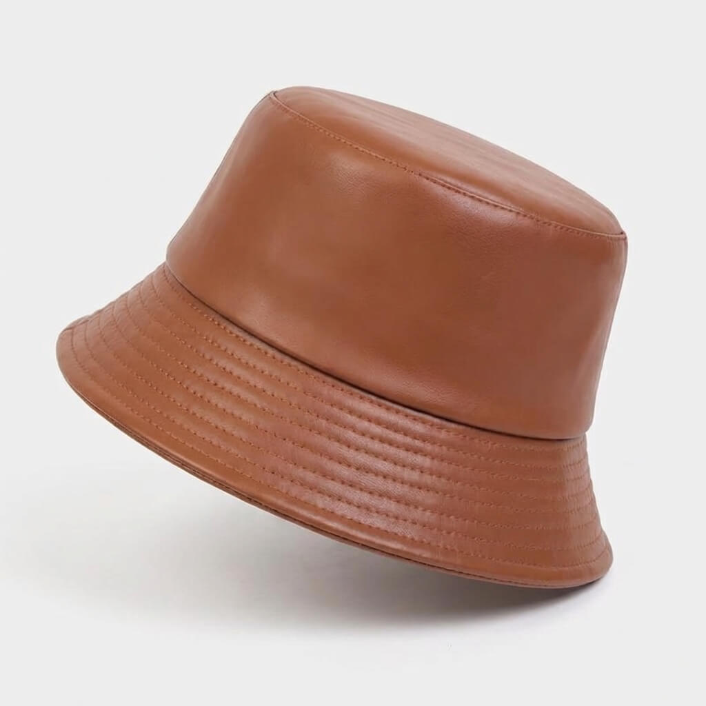 The Leather Bucket Hat