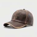 The Retro Leather Cap