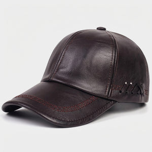 The Leather Baseball Cap