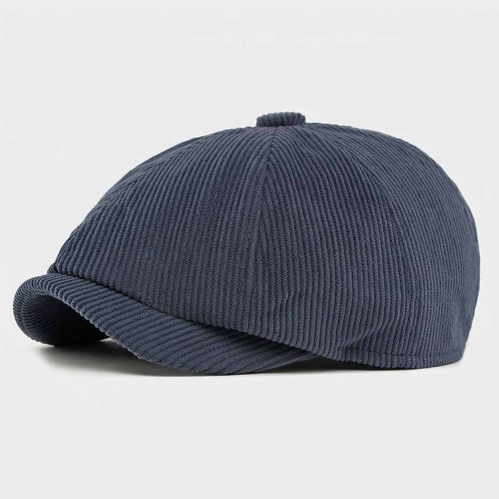 The Corduroy Newsboy Cap
