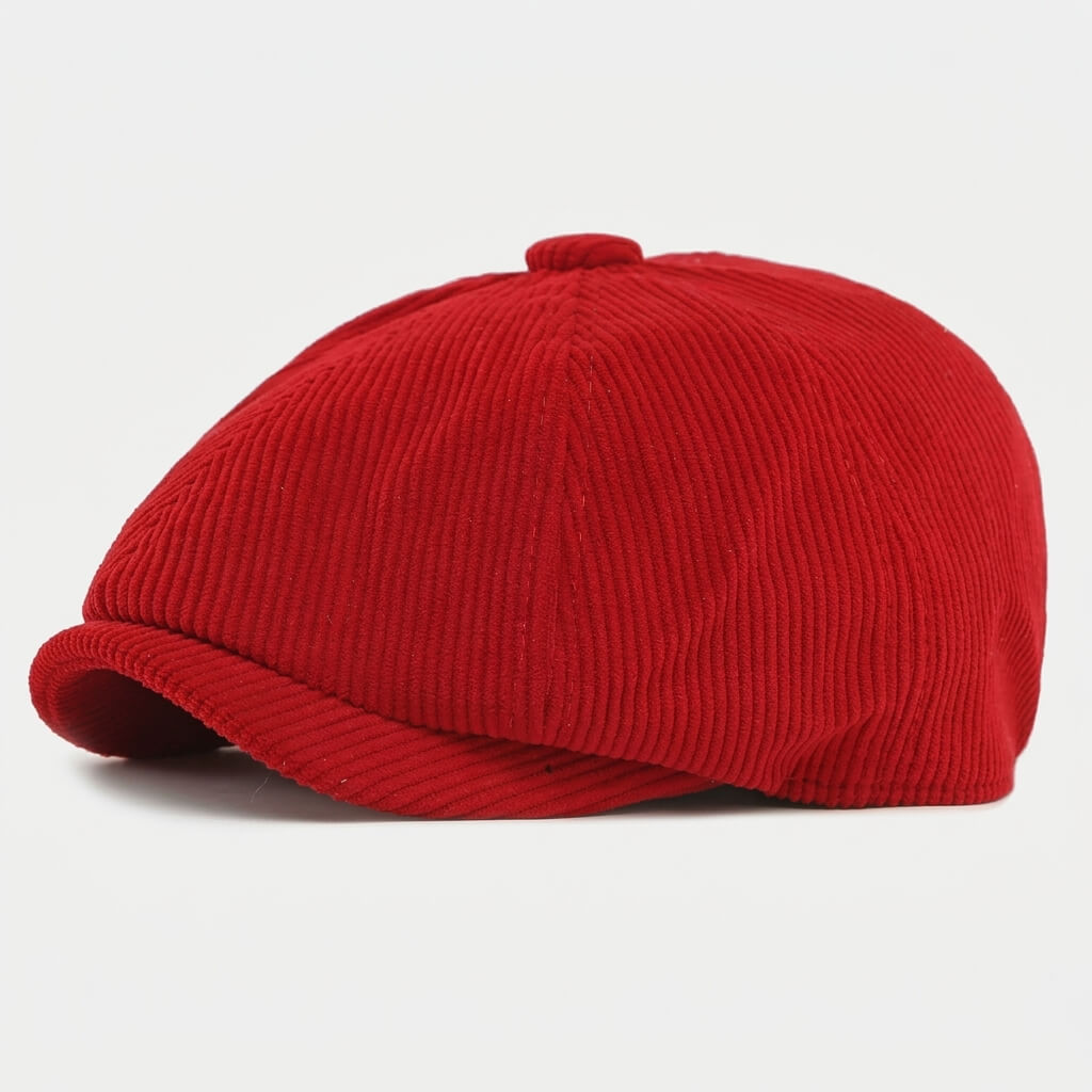 The Corduroy Newsboy Cap