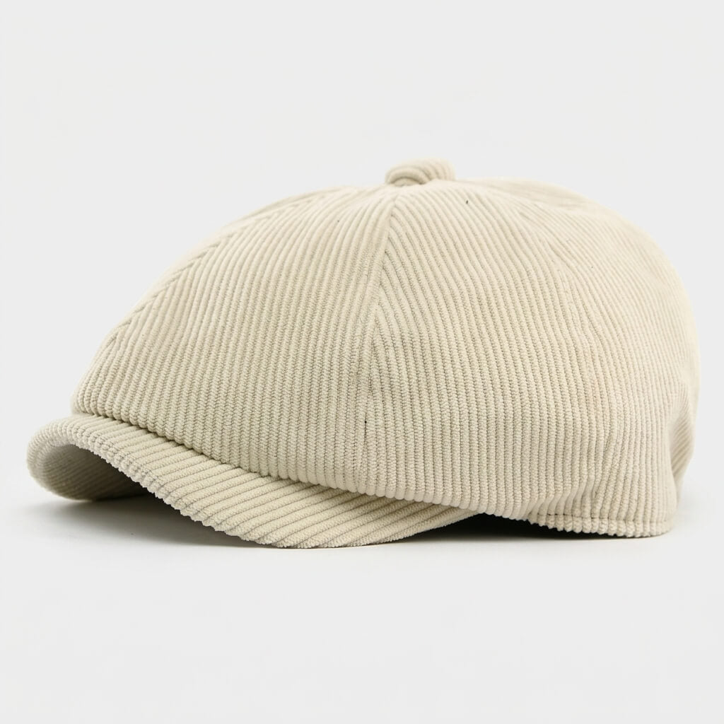 The Corduroy Newsboy Cap