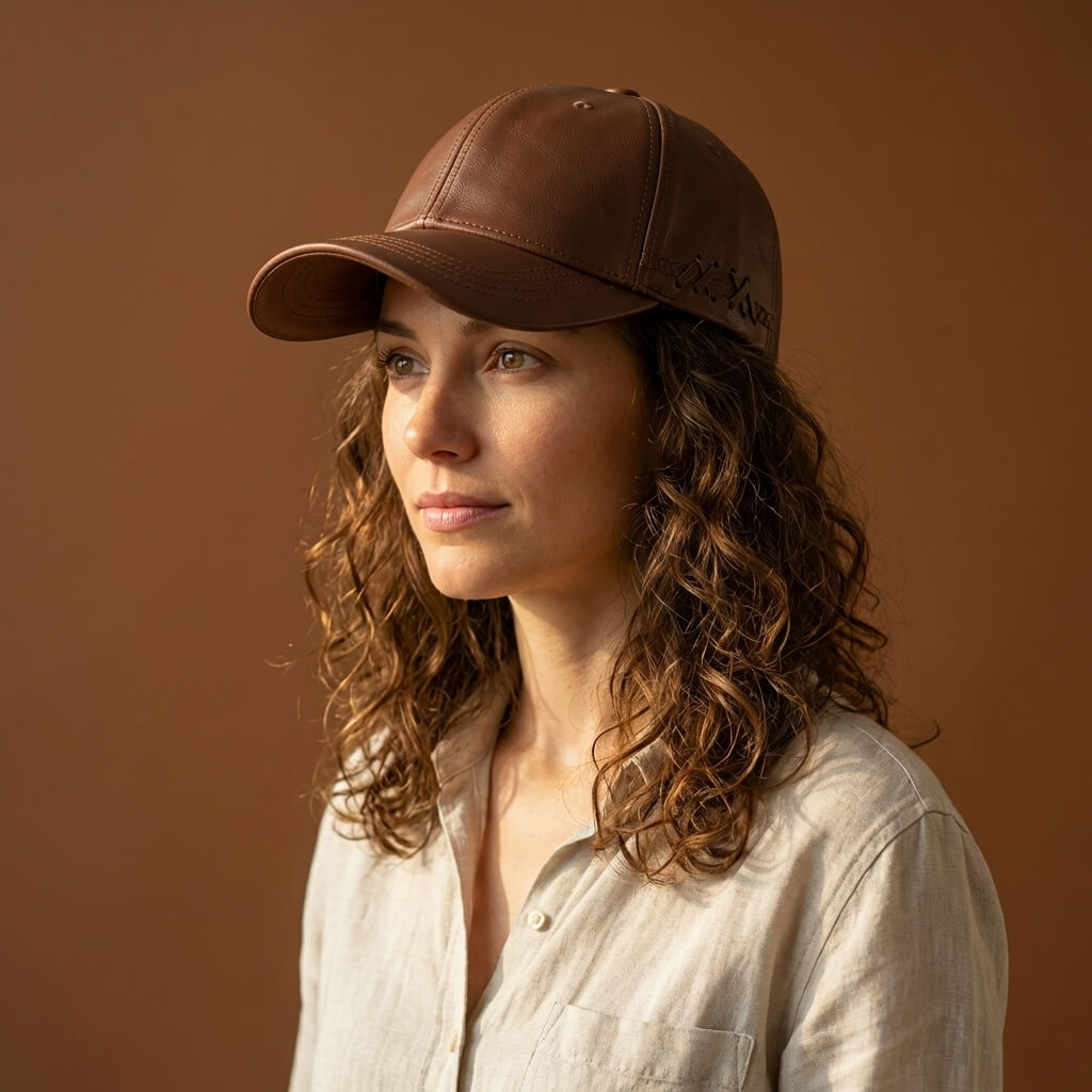 The Leather Baseball Cap