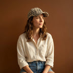 The Checkered Cotton Cap