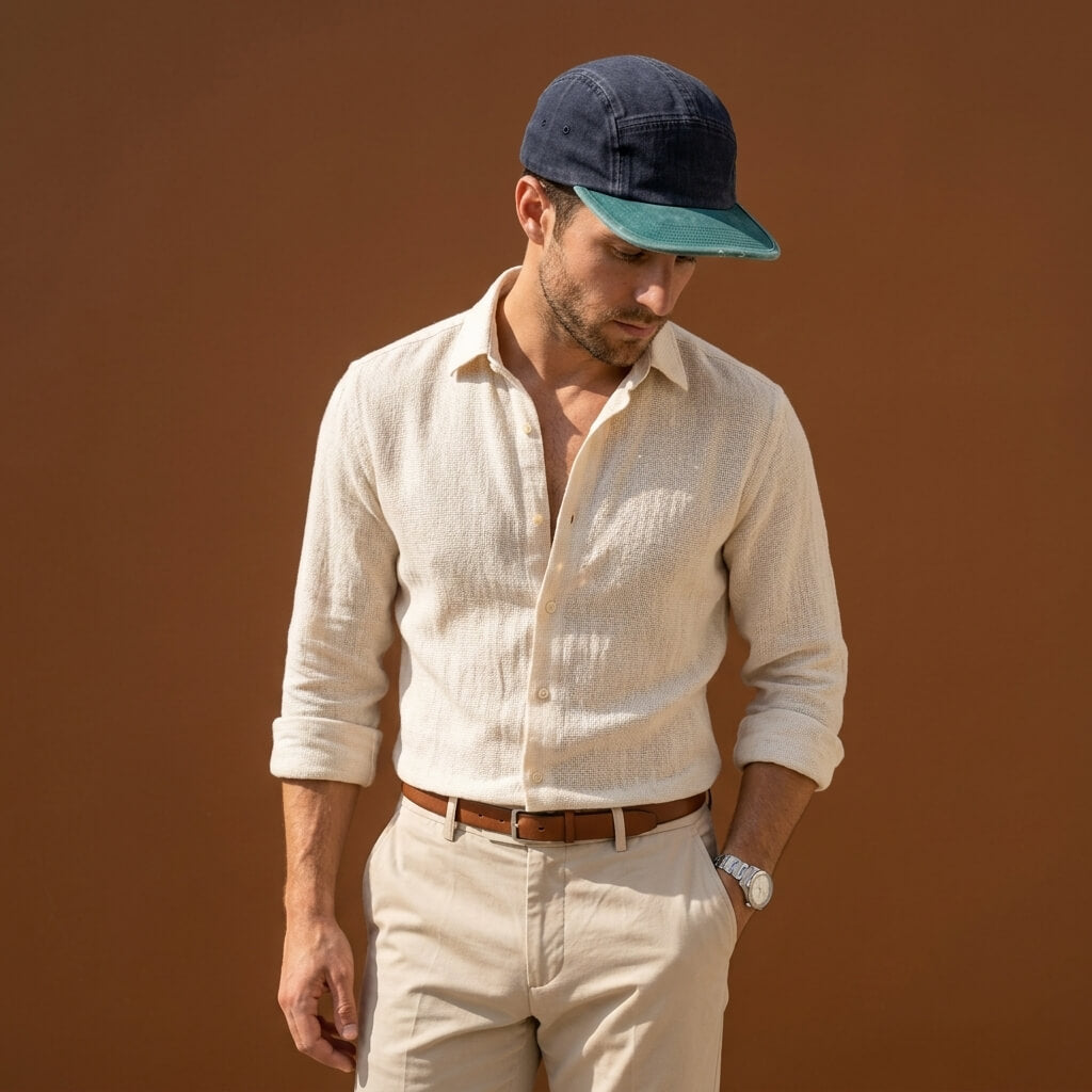 The Two-Tone Camp Cap