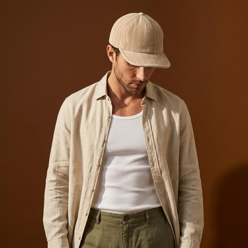 The Washed Corduroy Cap