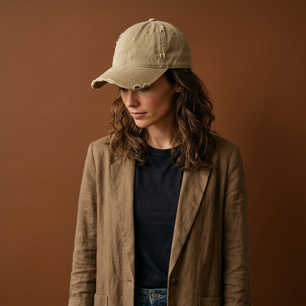 The Distressed Dad Cap