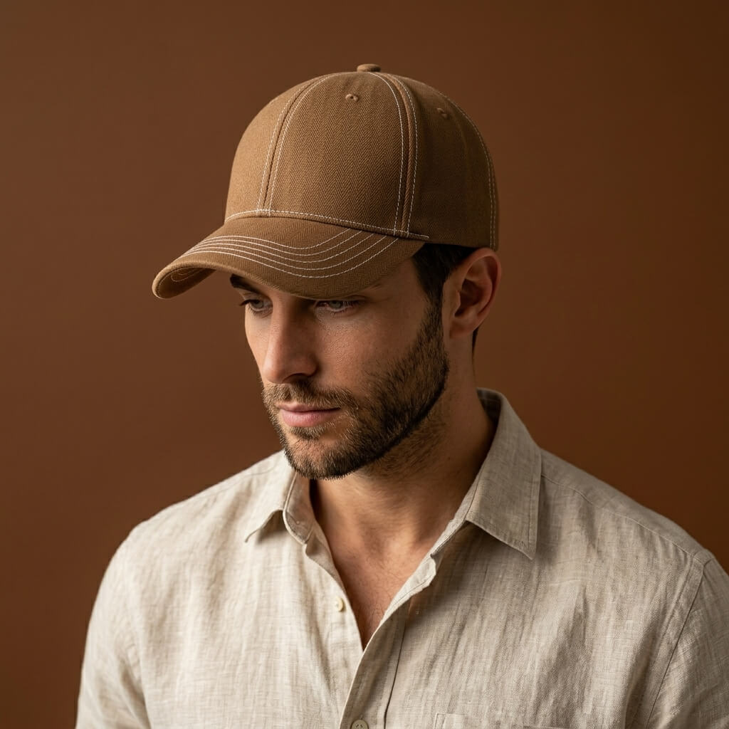 The Contrast Stitch Cap
