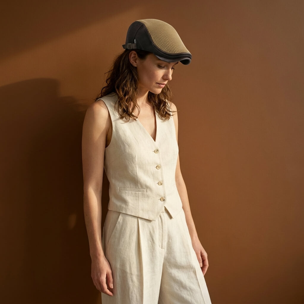 The Knit Flat Cap