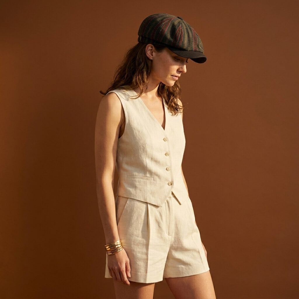 The Tweed Newsboy Cap