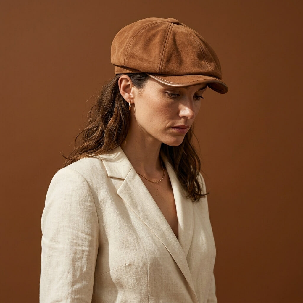 The Matte Newsboy Cap