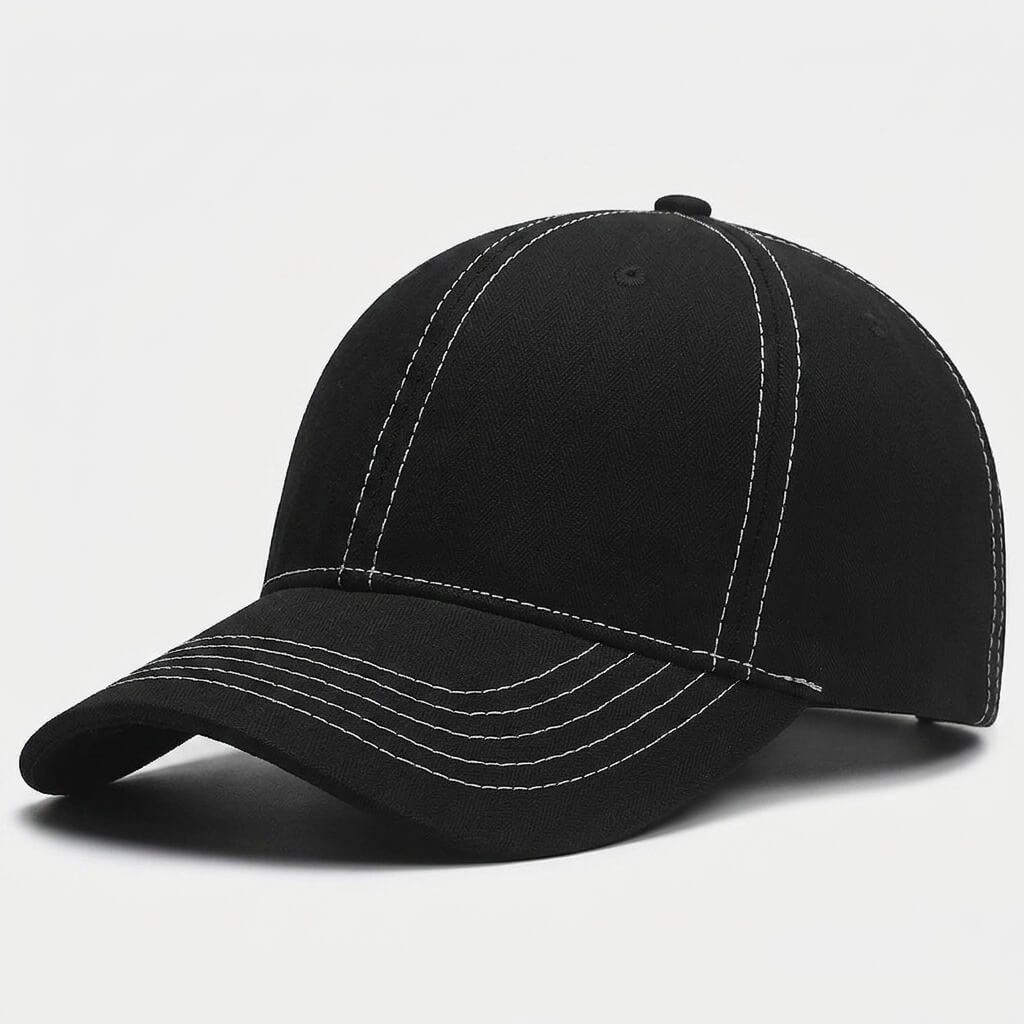 The Contrast Stitch Cap