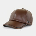 The Cross-Stitch Leather Cap
