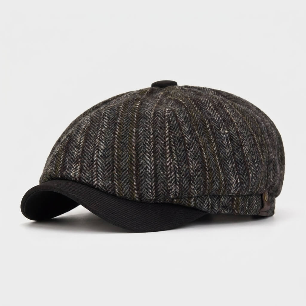 The Tweed Newsboy Cap