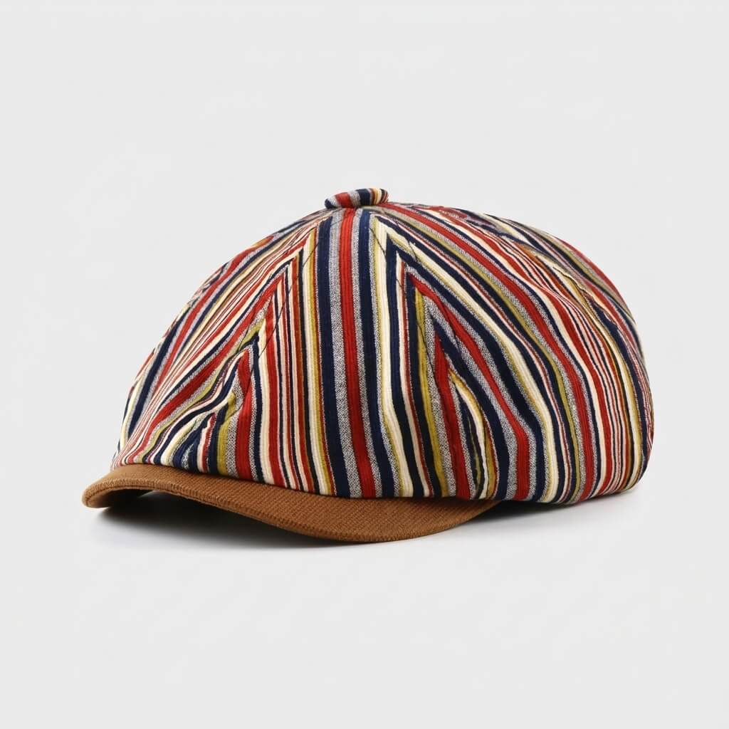 The Linen Newsboy Cap
