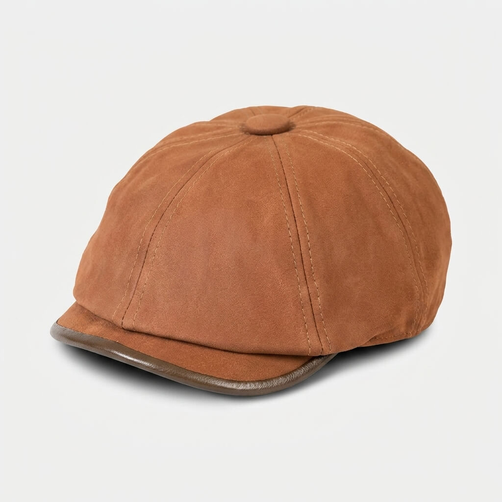 The Matte Newsboy Cap