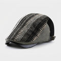 The Wool Patchwork Flat Cap
