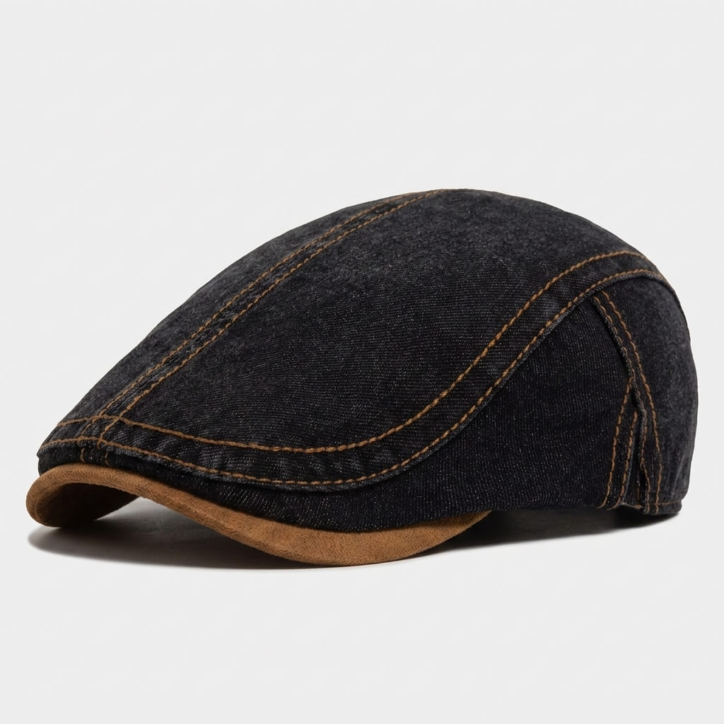 The Denim Flat Cap