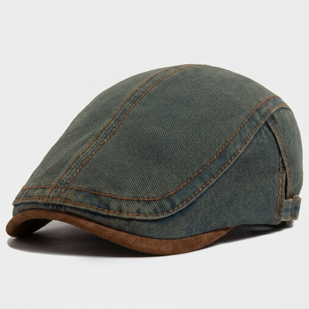 The Denim Flat Cap